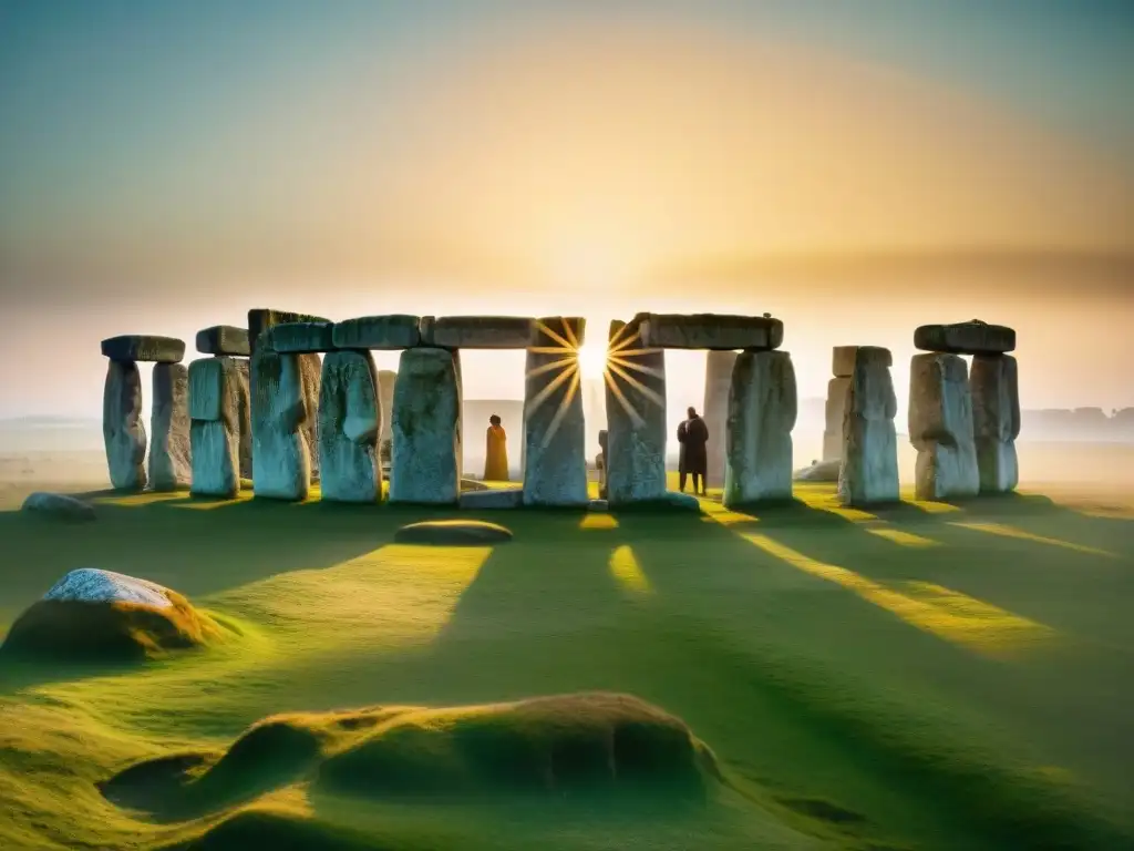 Un amanecer mágico en Stonehenge durante un retiro espiritual