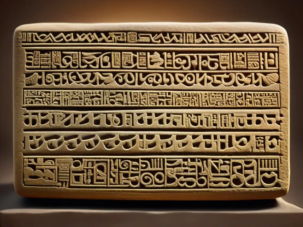 Antigua escritura indescifrable de MohenjoDaro enigmática en tabletas de barro