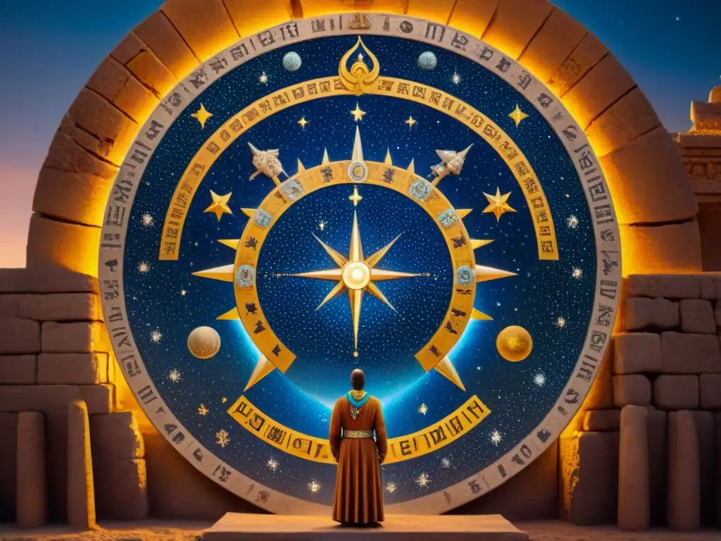 Antiguo mosaico zodiacal celebra la conexión cósmica astrología religión antigua