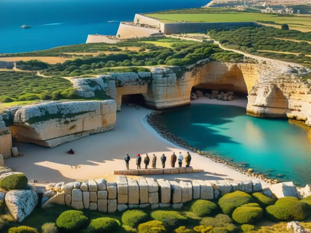 Arqueólogos exploran los misteriosos templos megalíticos de Malta, construidos por antiguos gigantes