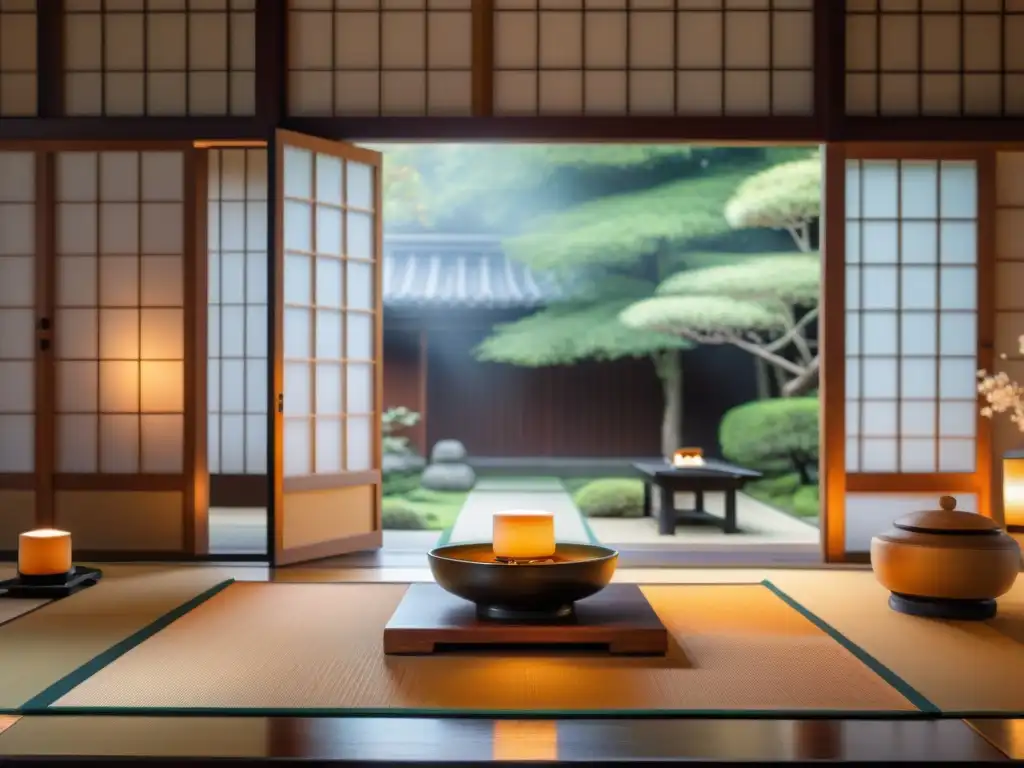 Una ceremonia del té en Japón: un ambiente sereno, un maestro delicado en acción, invitados en silencio