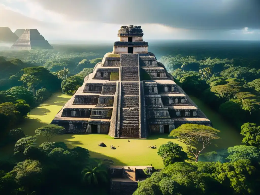 Descubre las construcciones asombrosas de la antigua ciudad maya en la jungla