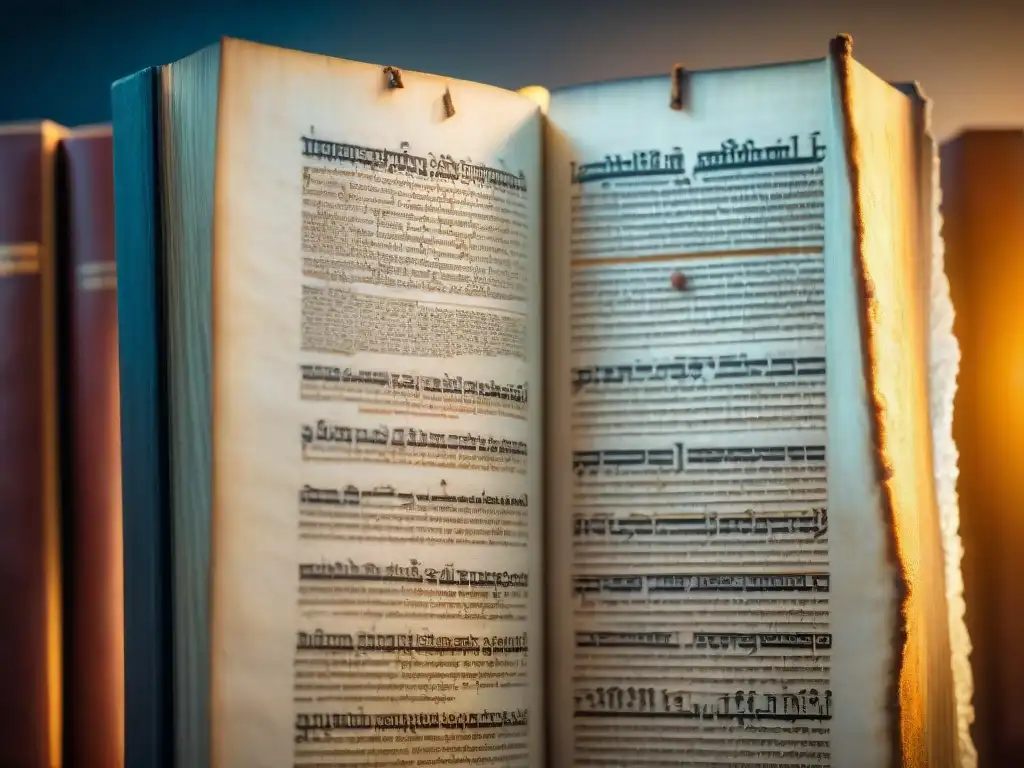 Manuscrito antiguo El Talmud de Alepo: historia y misterio Detalles de un antiguo manuscrito en El Talmud de Alepo, evocando su misteriosa historia y la importancia de los manuscritos antiguos códigos perdidos