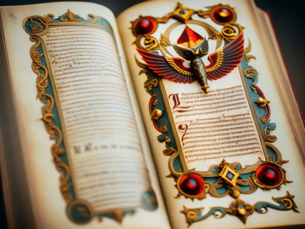Misterioso Codex Gigas: Detalles angelicales y demoníacos Detalles fascinantes del Codex Gigas, revelando orígenes y misterios en textos e ilustraciones medievales