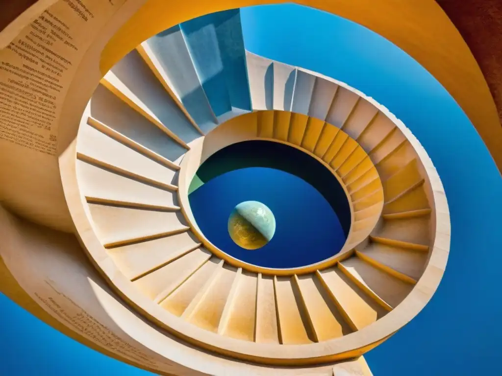 Detalles precisos de Jantar Mantar en Jaipur, India, resaltan la grandiosidad de los instrumentos astronómicos