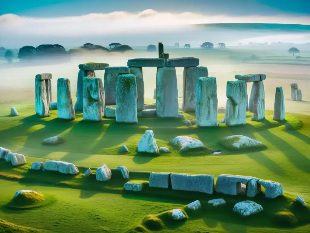 Resurrección digital de Stonehenge: misterios y belleza en la llanura de Salisbury