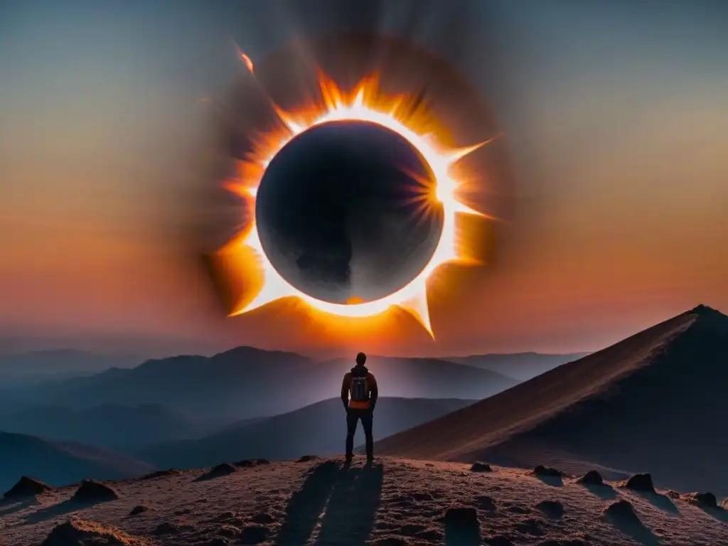 Un eclipse solar total muestra la conexión mística entre la Luna y el Sol, resaltando el significado de los eclipses en el neopaganismo