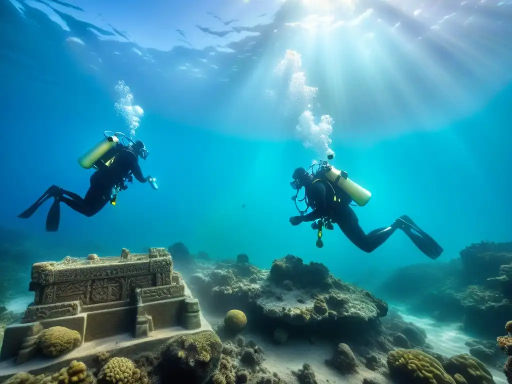 Emocionante descubrimiento submarino de pruebas artefactos Atlántida existencia