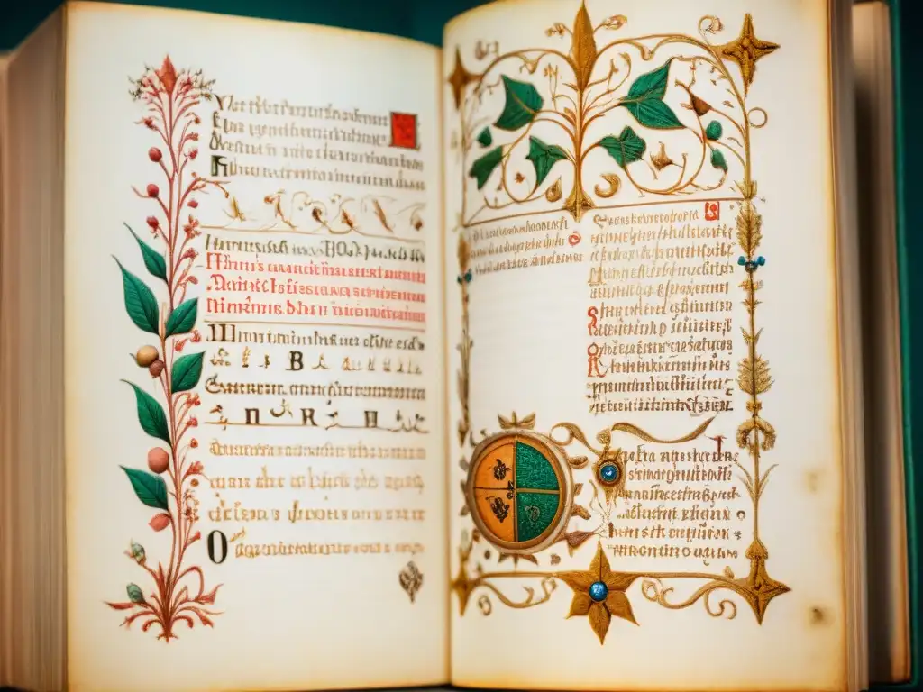 Descubre los enigmas del Manuscrito Voynich con sus intrincados símbolos y diagramas