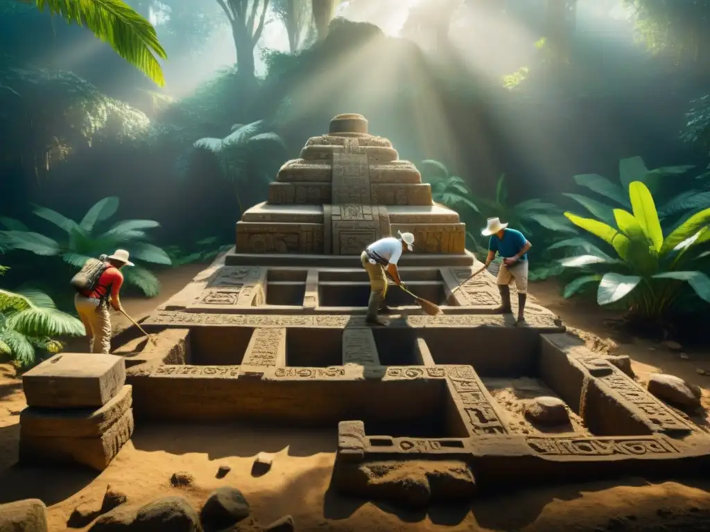 Un equipo de arqueólogos descubre un templo precolombino oculto en la jungla