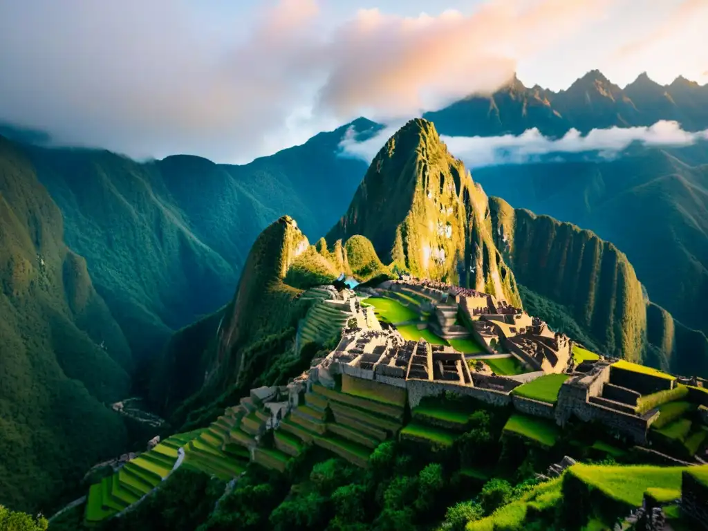 Espectacular amanecer en Machu Picchu con Inti Raymi Imperio Inca solsticio