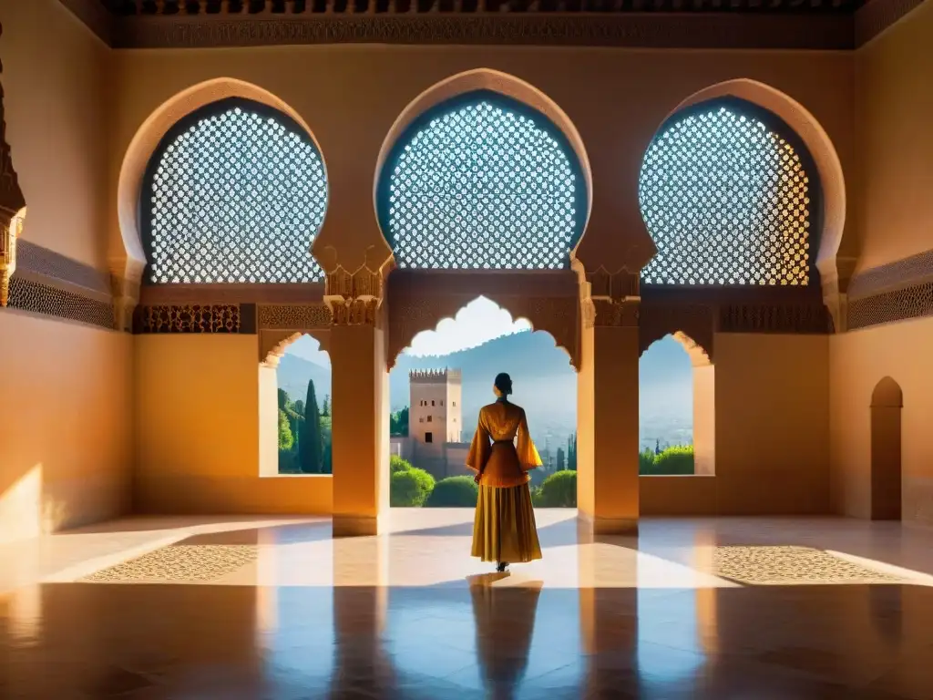 Esplendor de la Alhambra: Misterios y Geometría se entrelazan en un baile de luces y sombras en los palacios nazaríes