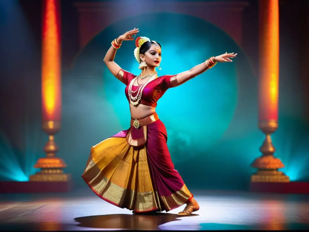 Expresión divina en Bharatanatyam: danza clásica india con significado y origen