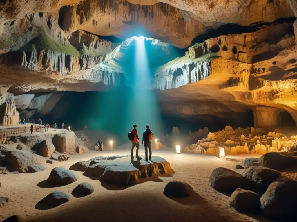 Explora la Gruta de las Maravillas en Aracena, con formaciones naturales y ambiente mágico