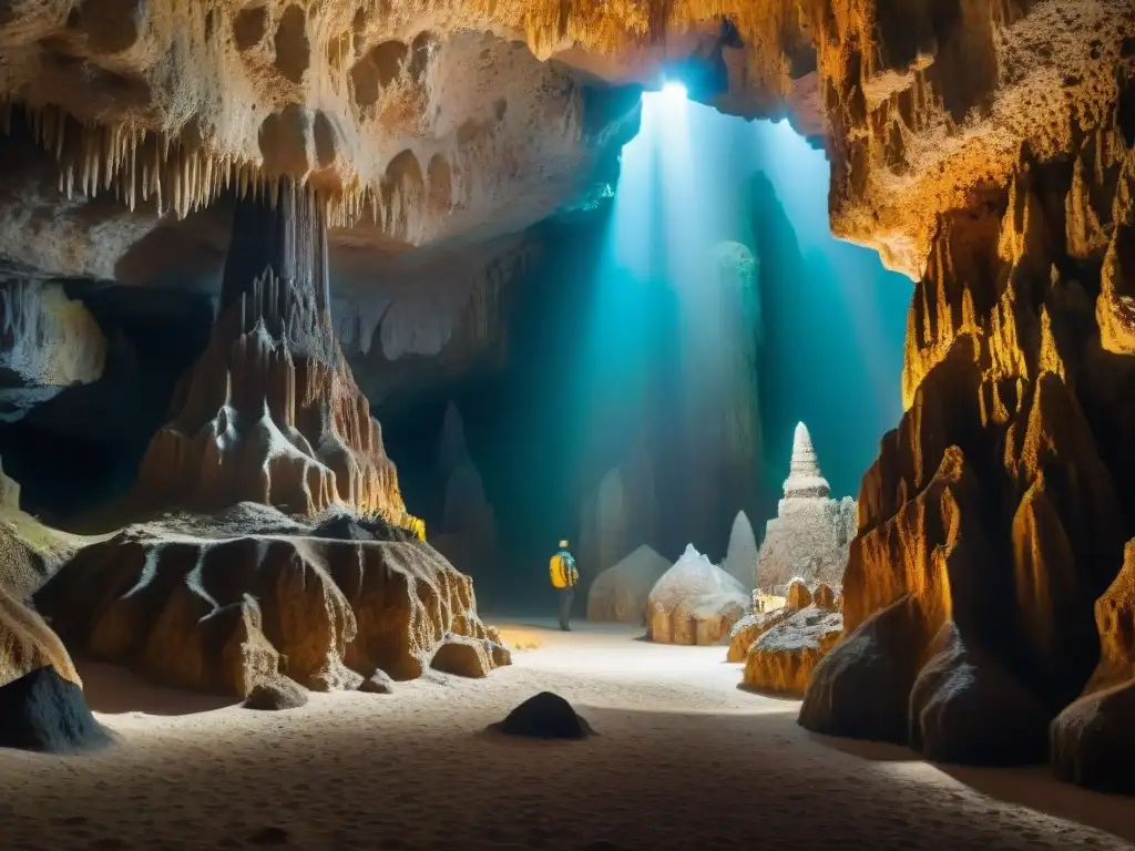 Explora la historia de La Gruta de las Maravillas en Aracena: formaciones únicas iluminadas por la luz crean un paisaje subterráneo mágico