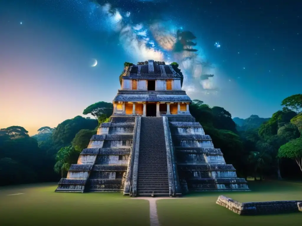 Intrincada observatorio celeste maya en Palenque, legado maya