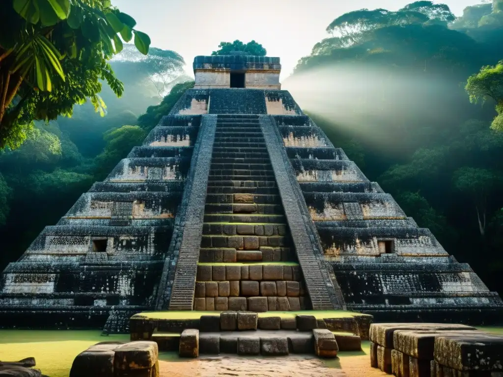 Intrincadas esculturas y jeroglíficos en las pirámides de Cobá, historia completa