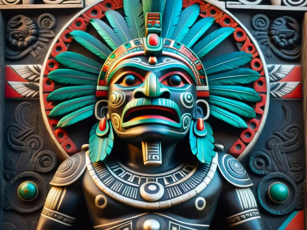 Intrincadas esculturas de Quetzalcóatl y Tezcatlipoca en el Templo Mayor ilustran la dualidad bien-mal en la cosmovisión precolombina