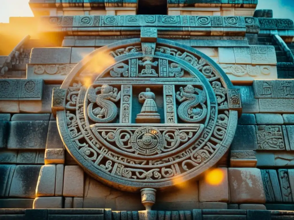 Intrincado calendario maya en Chichén Itzá: antiguos calendarios influencia mundo moderno