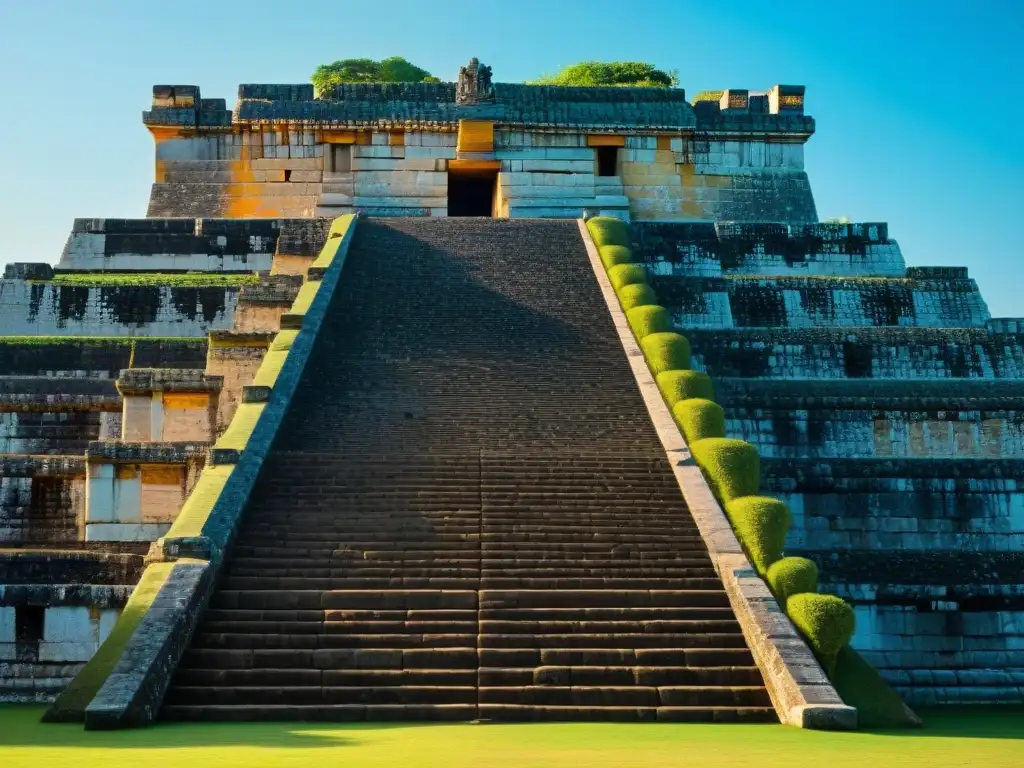 El legado astronómico de los mayas en Chichén Itzá: la serpiente descendente iluminada en El Castillo durante el equinoccio de primavera