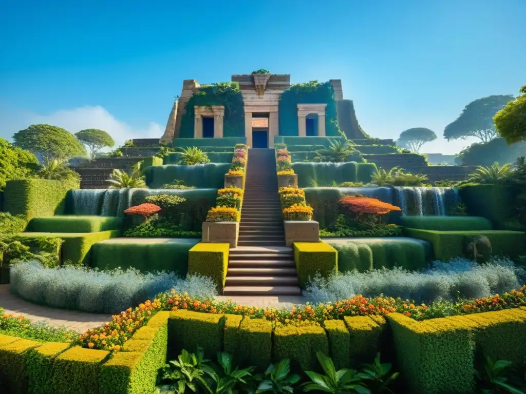 Los legendarios Jardines Colgantes de Babilonia, un paraíso verde en ruinas