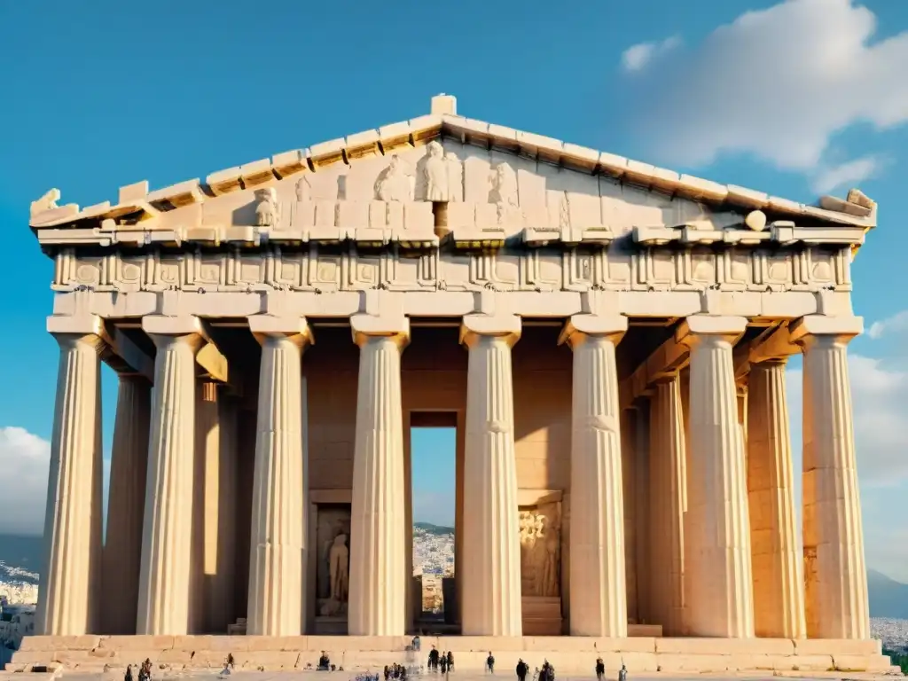 La majestuosa Ingeniería de los Dioses Antiguos en el mágico Parthenon de Atenas