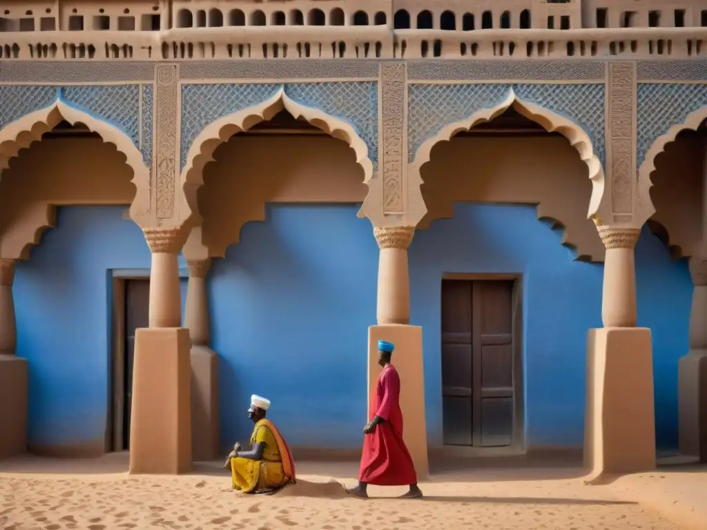 La majestuosa Mezquita de Djenné: historia y arquitectura en ladrillos de barro y minaretes