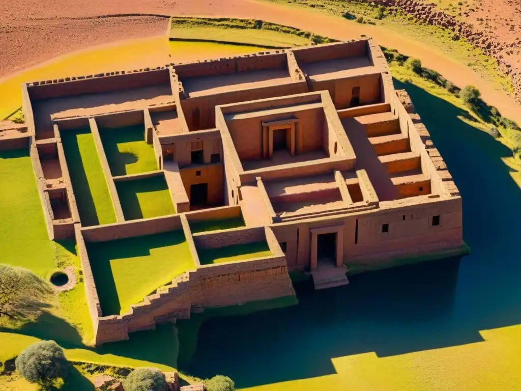 La majestuosidad de Puma Punku, con sus antiguas estructuras de piedra