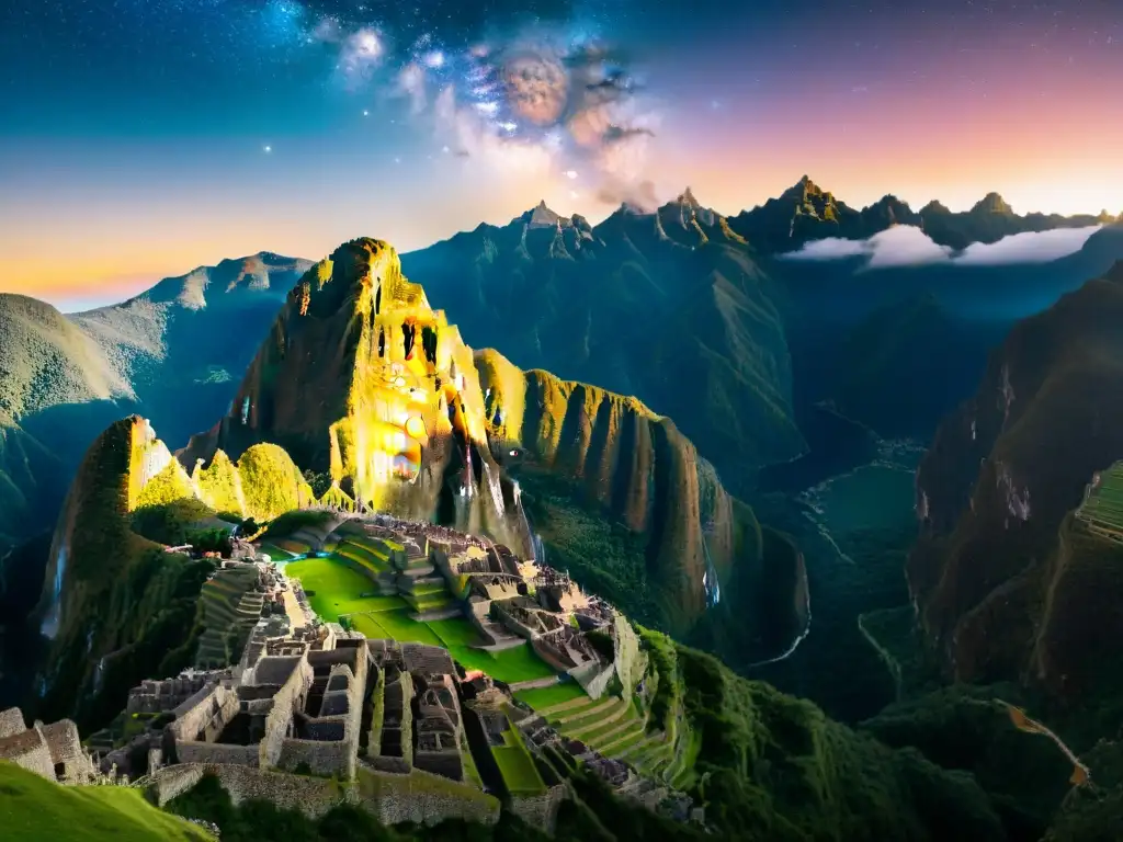 Vía Láctea sobre Machu Picchu: la majestuosidad de la Astronomía Inca en la noche estrellada