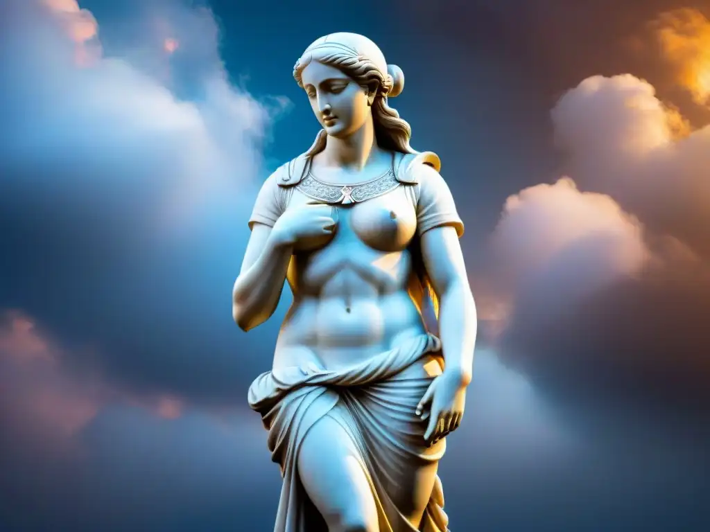 La majestuosidad de la estatua de Venus de Milo resalta la importancia de Venus en civilizaciones antiguas