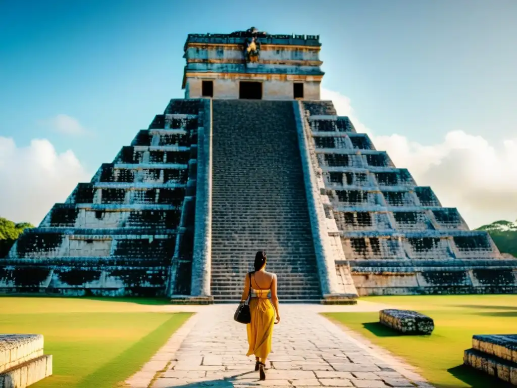 La majestuosidad de la serpiente emplumada en el Templo de Kukulkán, donde el mito cobra vida con la luz solar