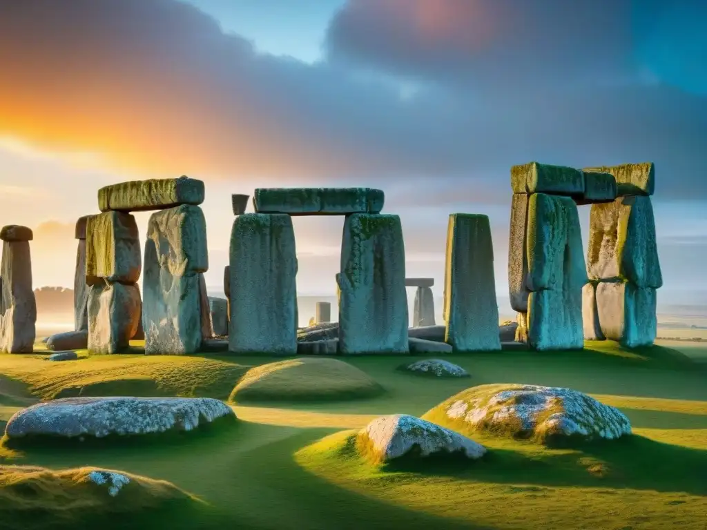 Majestuosos secretos ancestrales Stonehenge exploración al amanecer