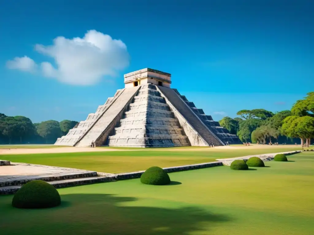 El misterio de las pirámides escalonadas en Chichen Itza: evolución y legado en piedra y naturaleza