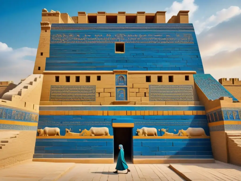 La misteriosa y legendaria Puerta de Ishtar de Babilonia, símbolo de la arqueología y la grandiosidad de la antigua ciudad