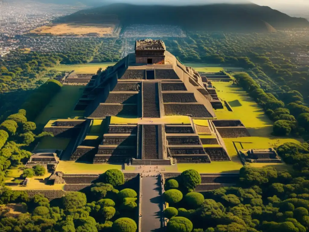 Misteriosos constructores de Teotihuacán desvelan su legado en vista aérea detallada