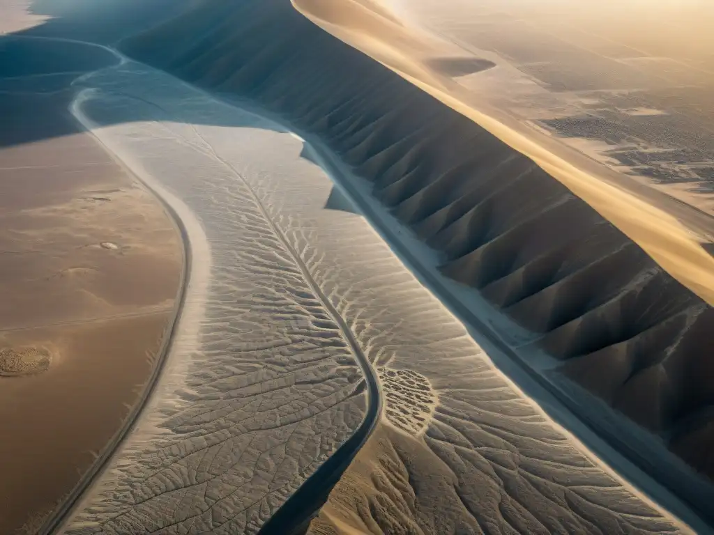 Restauración de las misteriosas líneas de Nazca, revelando su mensaje cósmico ancestral en el desierto árido