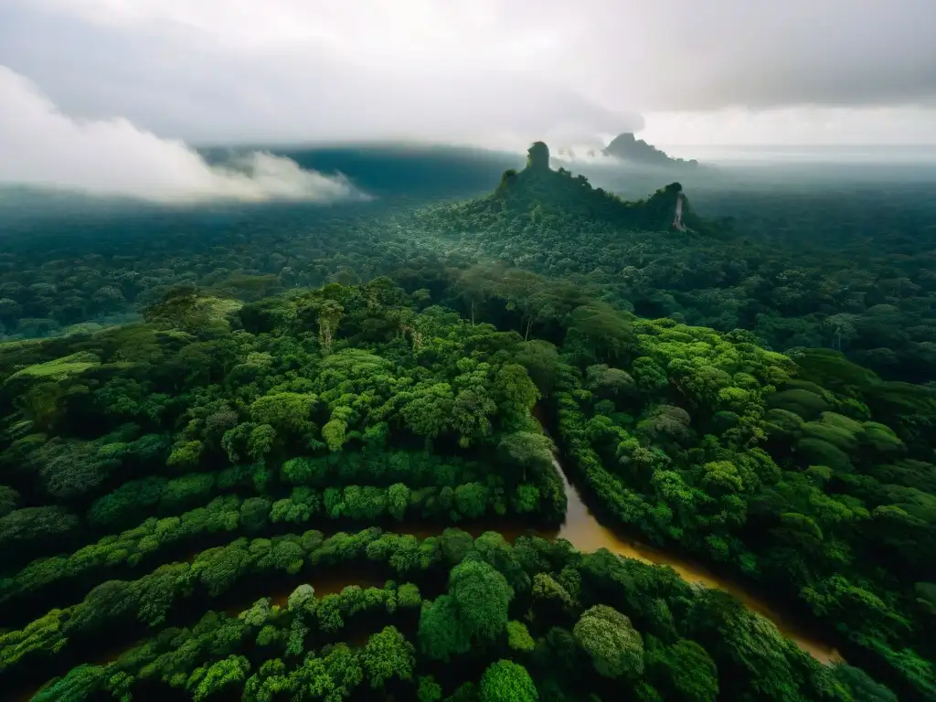 Descubre las ruinas antiguas de Akakor entre la selva amazónica, un misterio de civilizaciones antiguas por descubrir