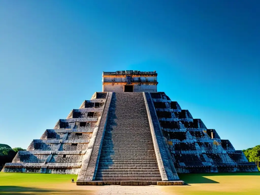 Templos estelares antiguos alineados: La majestuosidad del Templo de Kukulcán en Chichén Itzá durante el equinoccio