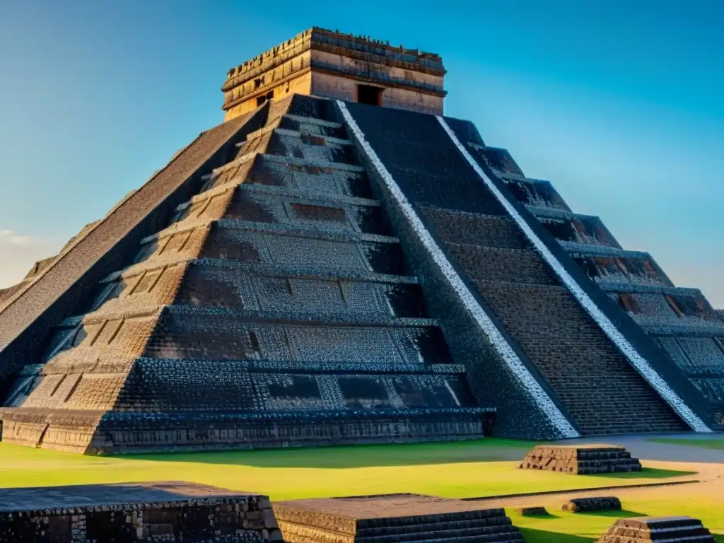 Descubre Teotihuacán a fondo: detalle 8k de la majestuosa Pirámide del Sol y su entorno arqueológico