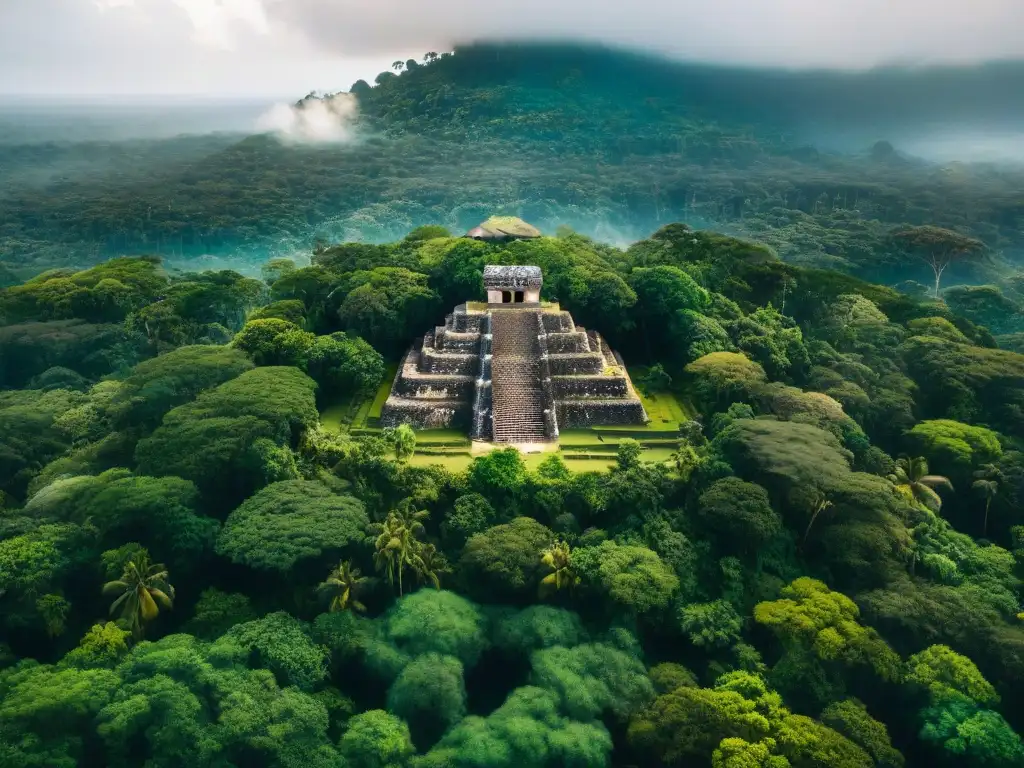 Descubre los tesoros ocultos de una ciudad maya entre la densa jungla