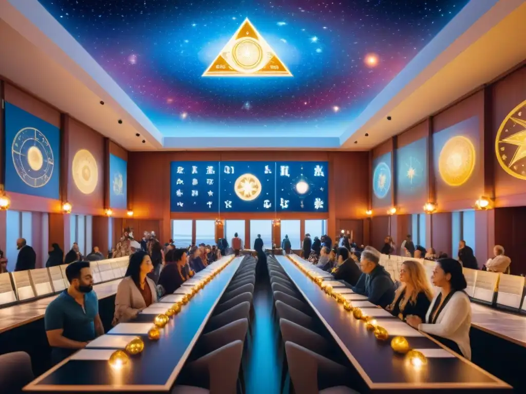 Vibrante convención de astrología, comunidad y espiritualidad moderna