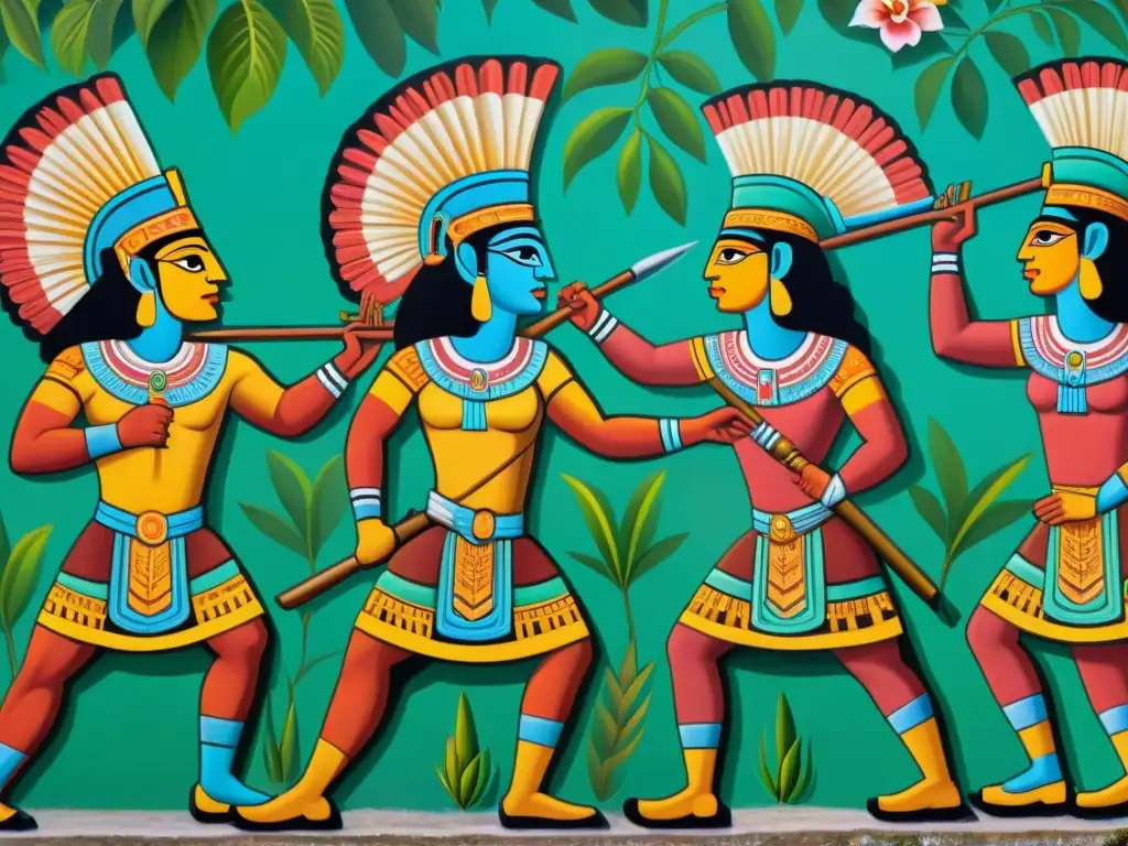 Vibrantes murales Bonampak muestran la vida maya con detalles meticulosos y colores vivos